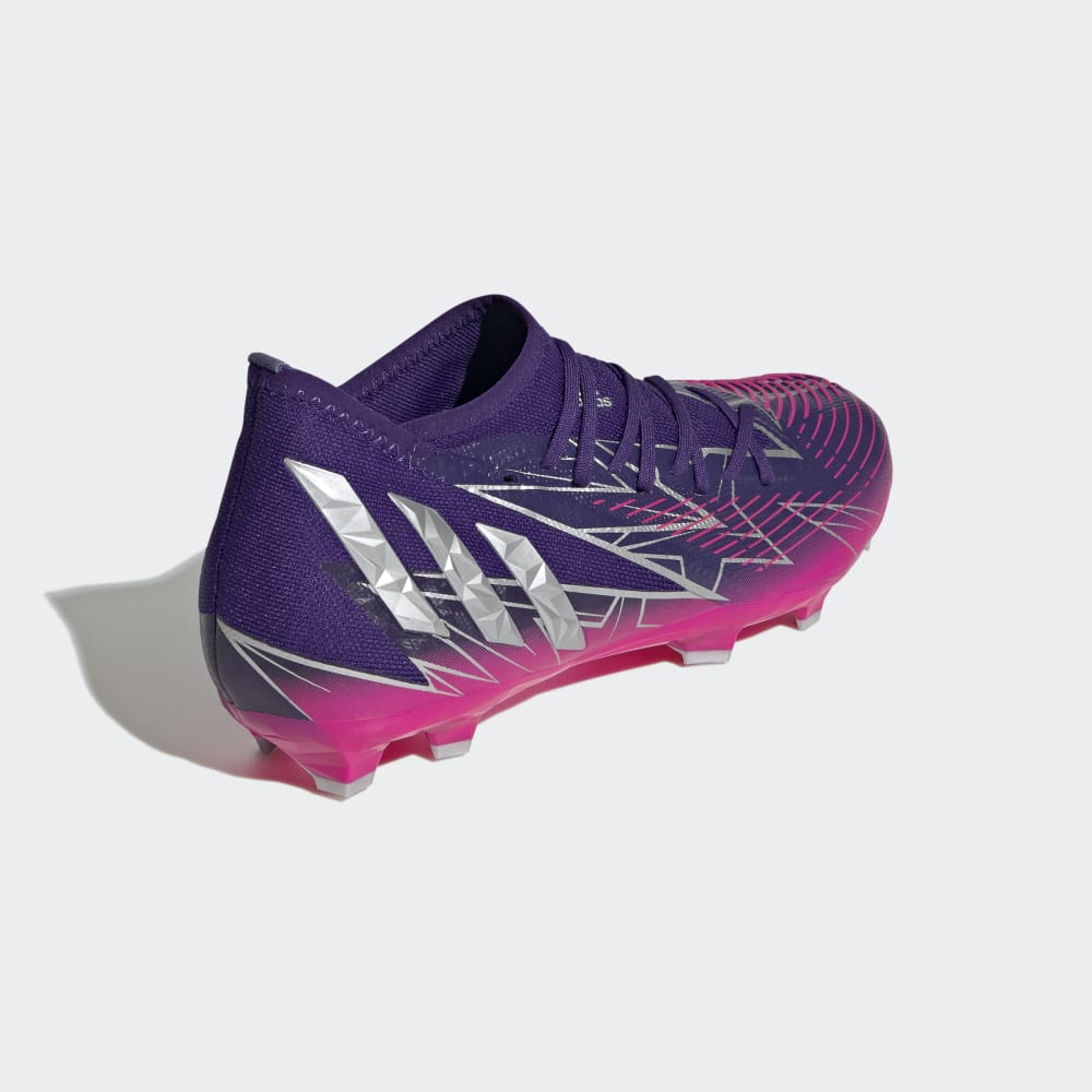 adidas Predator Edge 3 FG Firm Ground Boots Team College Purple / Silver Metallic / Team Shock Pink - Best Buy Soccer