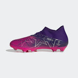 adidas Predator Edge 3 FG Firm Ground Boots Team College Purple / Silver Metallic / Team Shock Pink - Best Buy Soccer