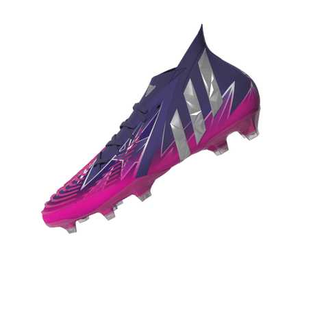 adidas Predator Edge.1 FG Firm Ground Boots College Purple/Silver Metallic/Shock Pink - Best Buy Soccer