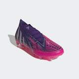 adidas Predator Edge.1 FG Firm Ground Boots College Purple/Silver Metallic/Shock Pink - Best Buy Soccer