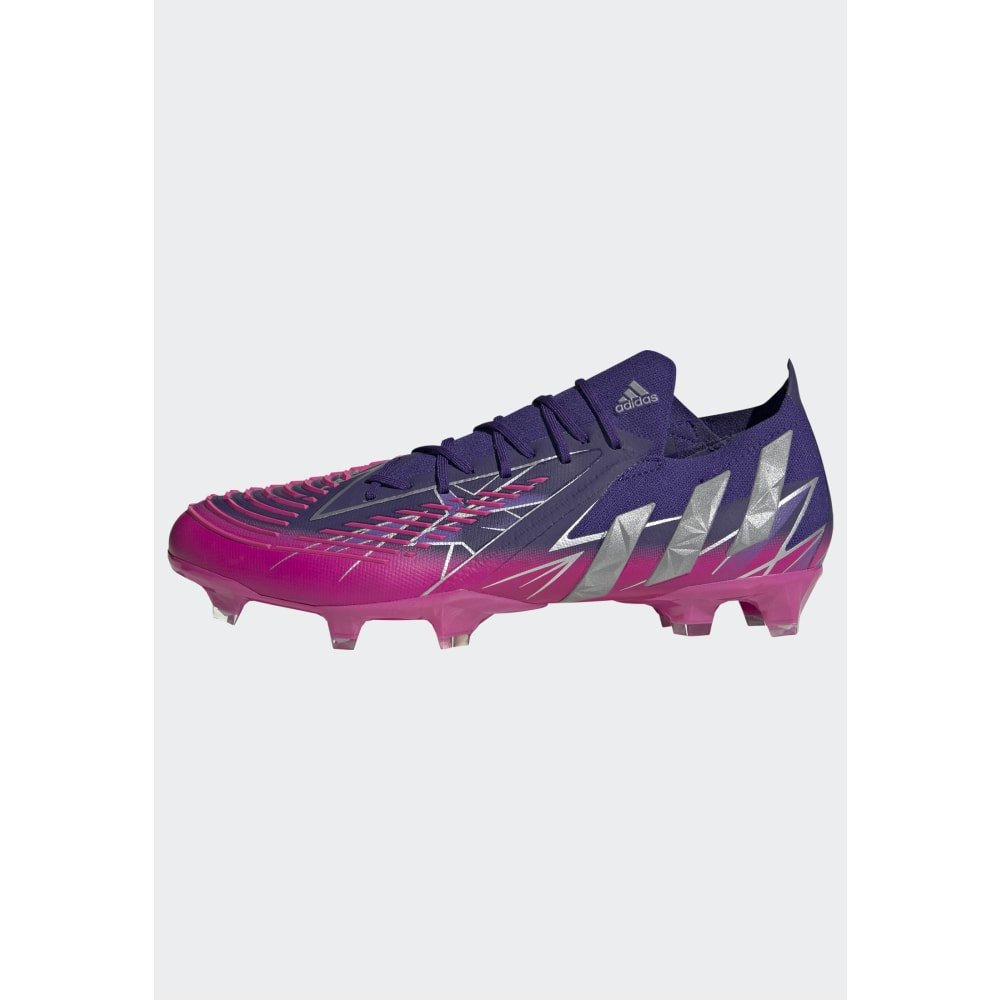 adidas Predator Edge.1 FG Low Firm Ground Boots Team College Purple/Silver Metallic/Team Shock Pink - Best Buy Soccer