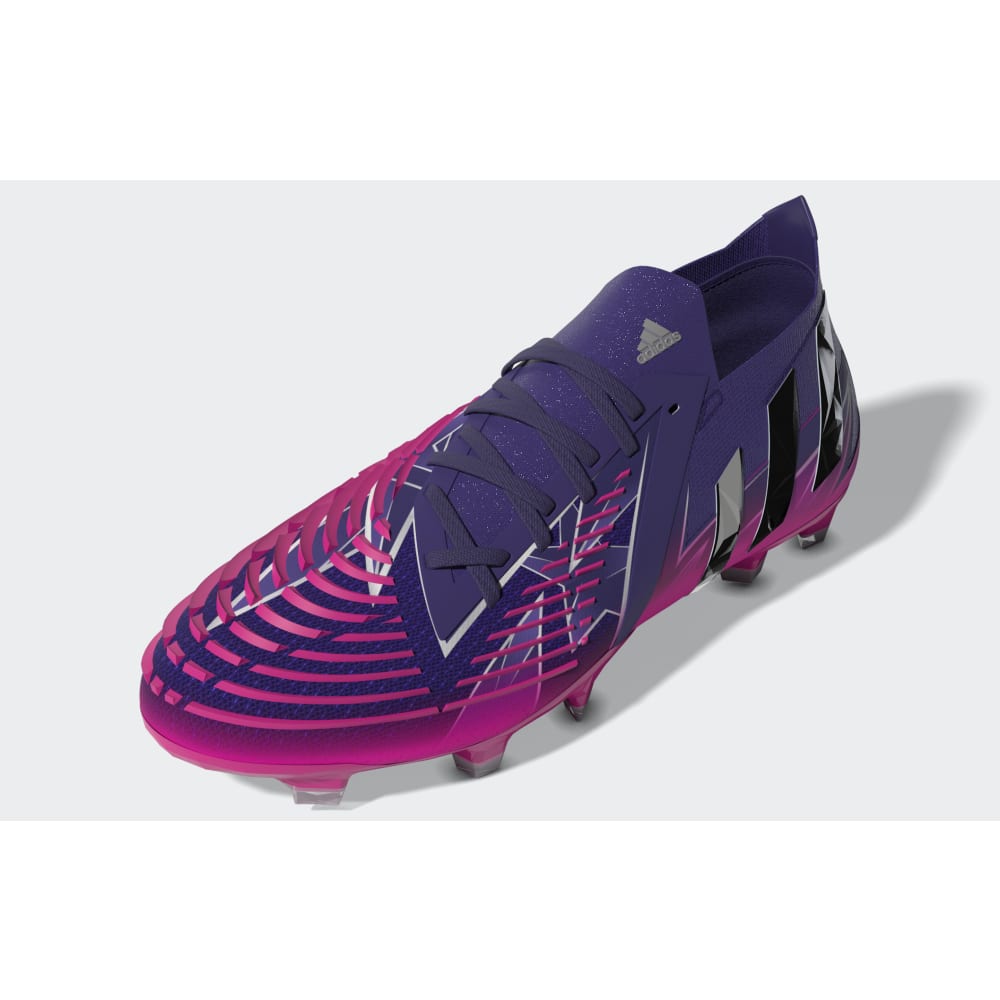 adidas Predator Edge.1 FG Low Firm Ground Boots Team College Purple/Silver Metallic/Team Shock Pink - Best Buy Soccer