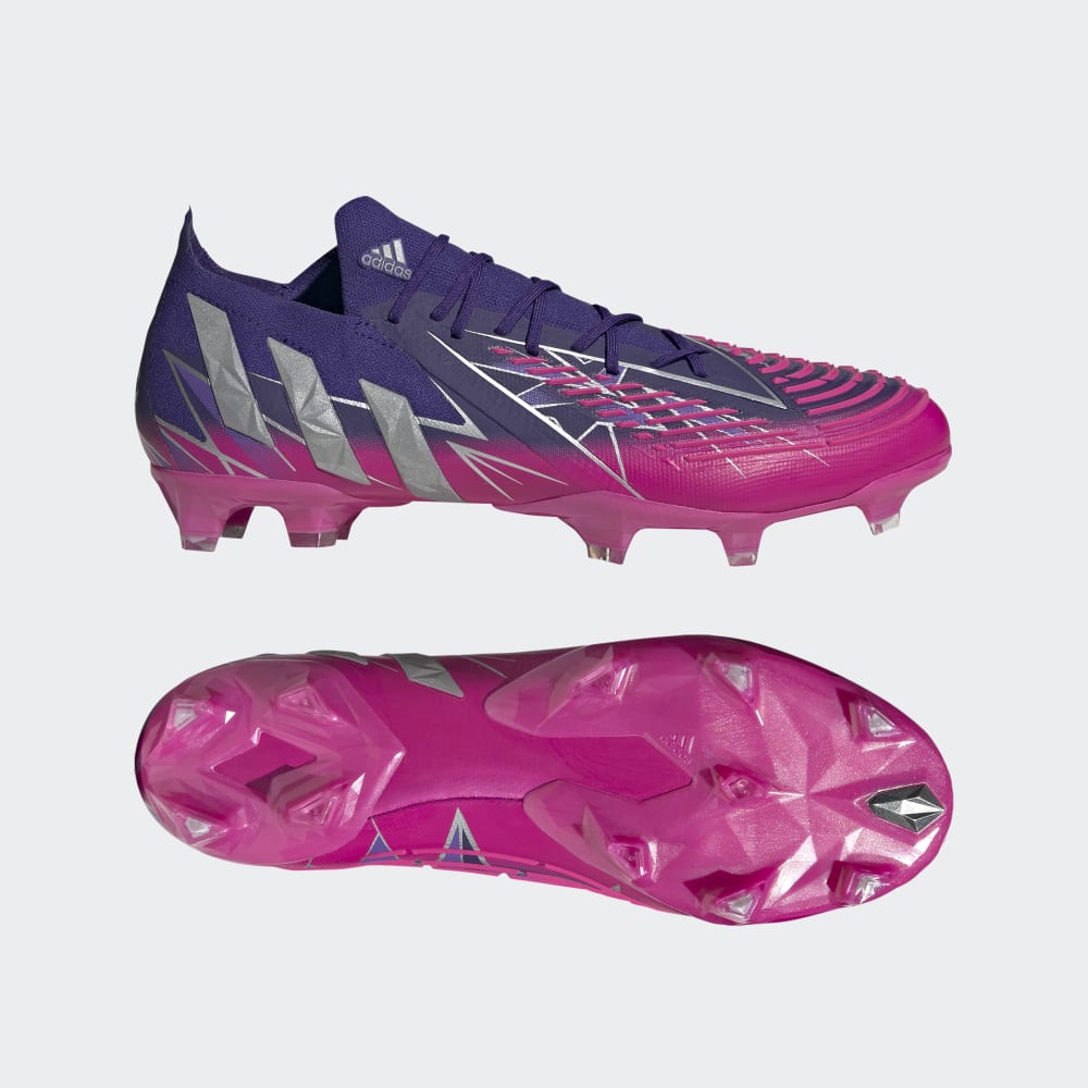 adidas Predator Edge.1 FG Low Firm Ground Boots Team College Purple/Silver Metallic/Team Shock Pink - Best Buy Soccer