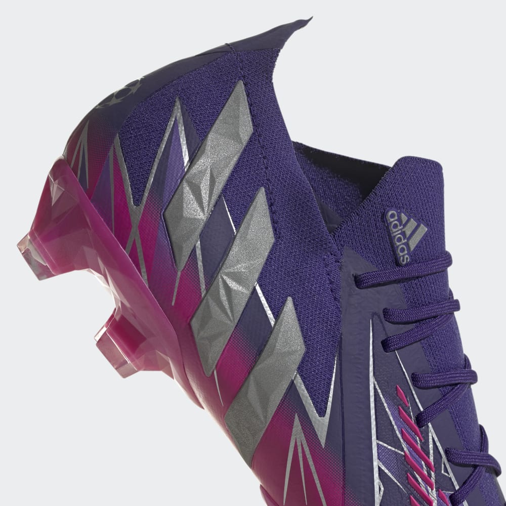 adidas Predator Edge.1 FG Low Firm Ground Boots Team College Purple/Silver Metallic/Team Shock Pink - Best Buy Soccer