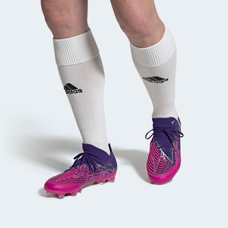 adidas Predator Edge.1 FG Low Firm Ground Boots Team College Purple/Silver Metallic/Team Shock Pink - Best Buy Soccer