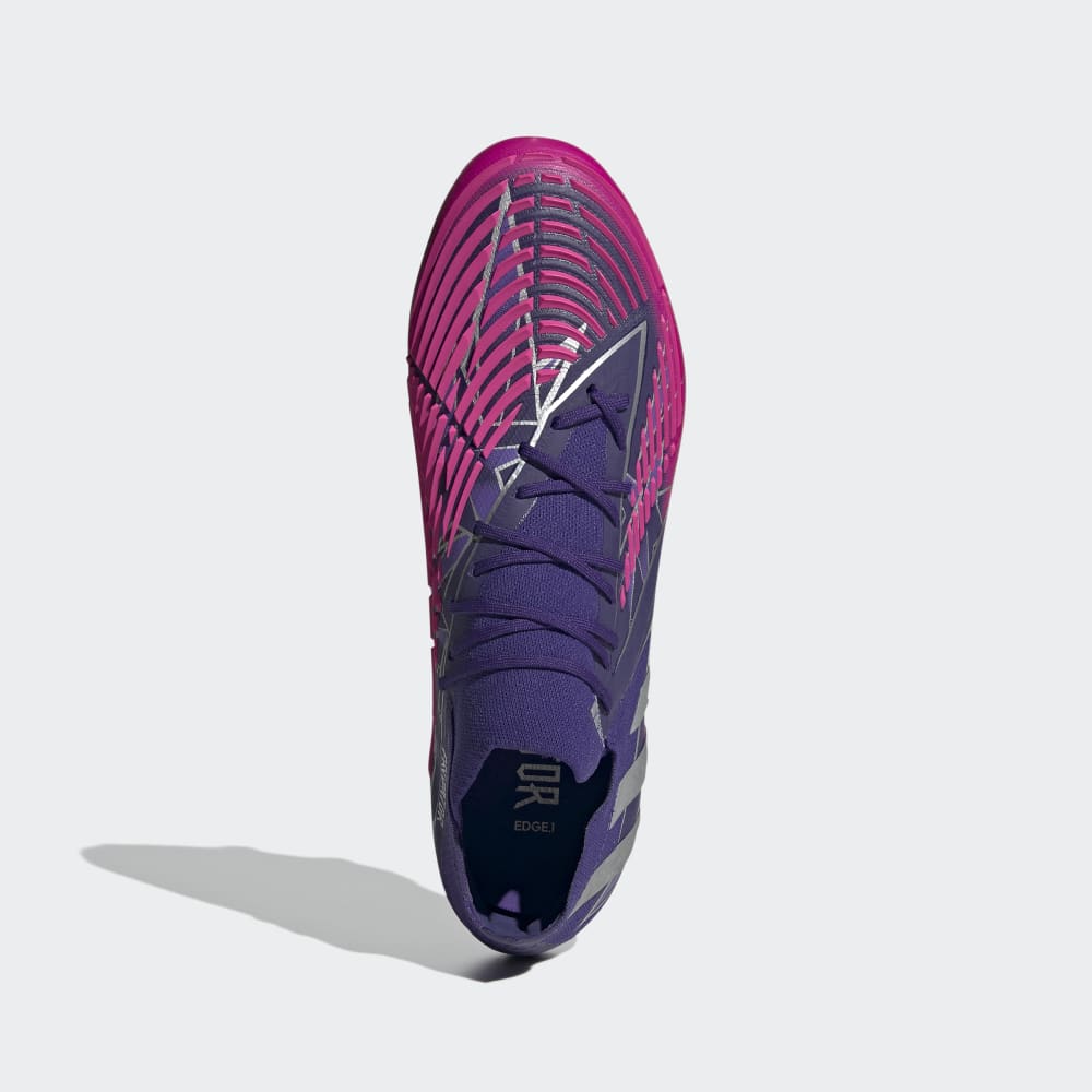 adidas Predator Edge.1 FG Low Firm Ground Boots Team College Purple/Silver Metallic/Team Shock Pink - Best Buy Soccer