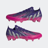adidas Predator Edge.1 FG Low Firm Ground Boots Team College Purple/Silver Metallic/Team Shock Pink - Best Buy Soccer