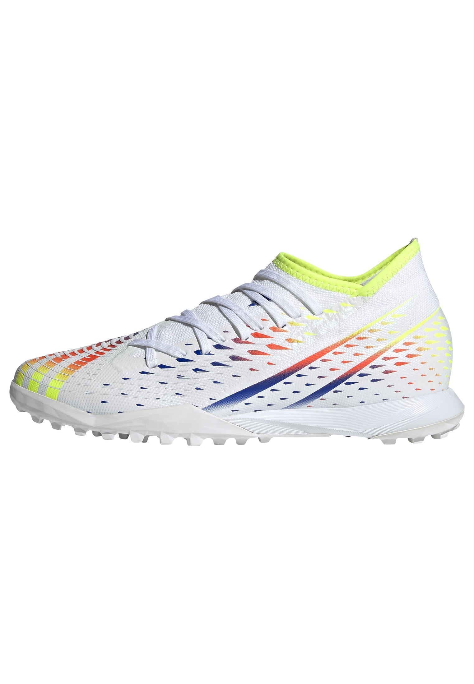 adidas Predator Edge.3 Turf Boots White/Yellow/Blue - Best Buy Soccer