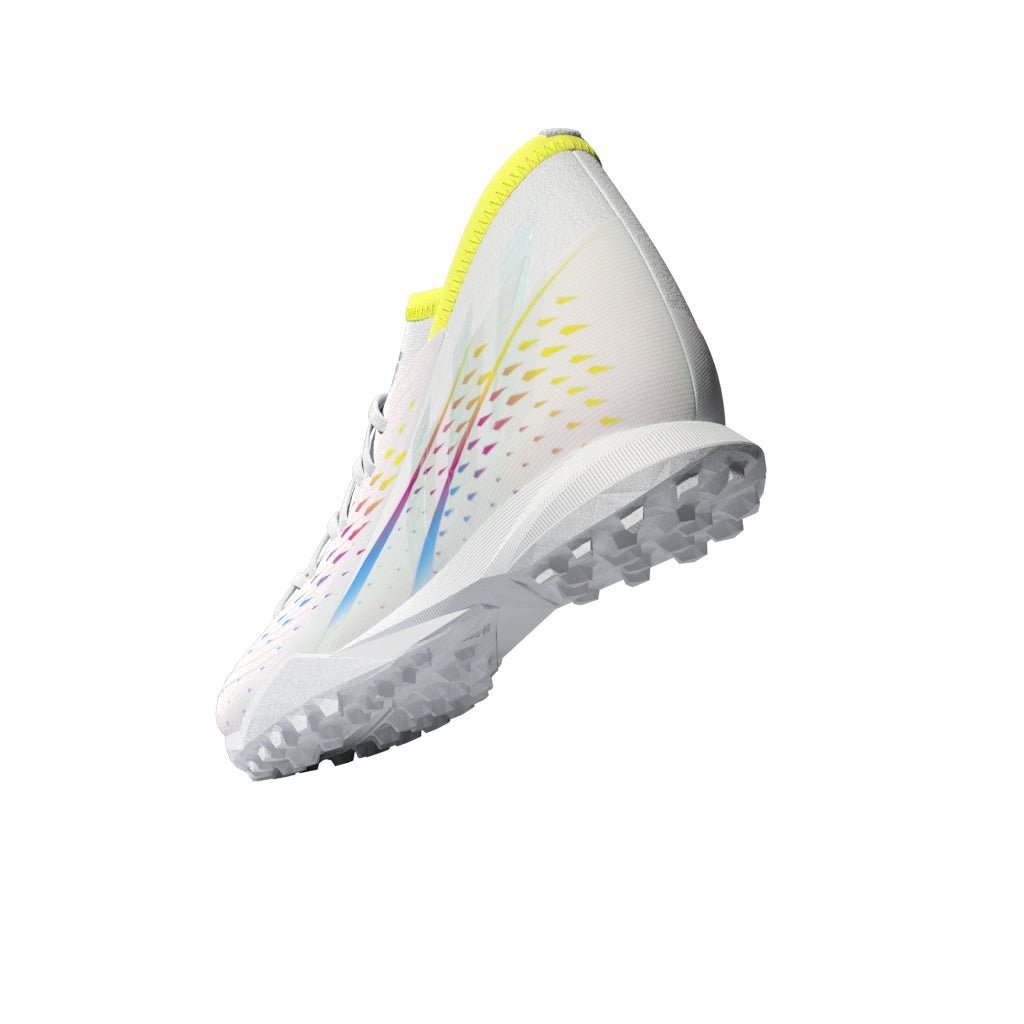 adidas Predator Edge.3 Turf Boots White/Yellow/Blue - Best Buy Soccer