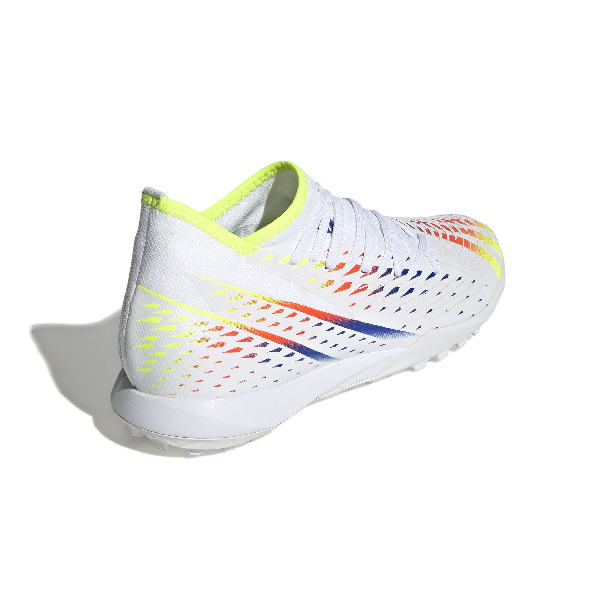 adidas Predator Edge.3 Turf Boots White/Yellow/Blue - Best Buy Soccer