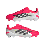 adidas Predator Elite FG Firm Ground Youth Soccer Cleats - Red/Black/White - Best Buy Soccer