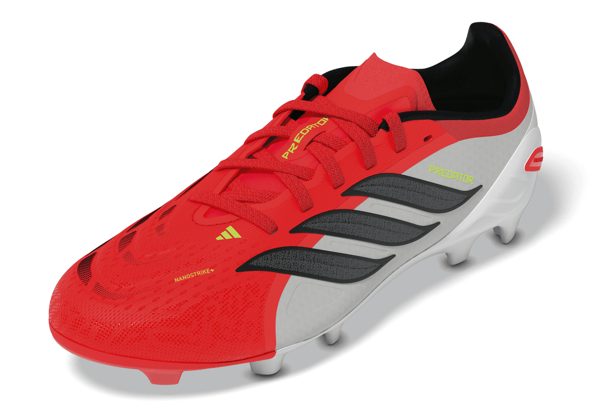 adidas Predator Elite FG Firm Ground Youth Soccer Cleats - Red/Black/White - Best Buy Soccer