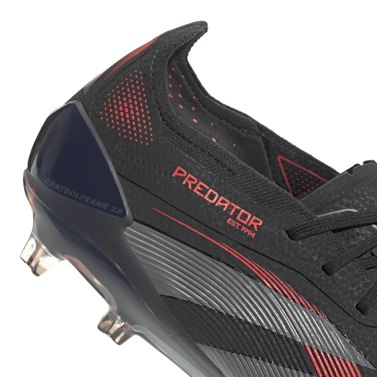adidas Predator Elite Firm Ground Boots Black/Red - Best Buy Soccer