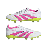 adidas Predator Elite Firm Ground Boots Junior White - Best Buy Soccer