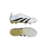 adidas Predator Elite Firm Ground Boots Kids White/Black - Best Buy Soccer