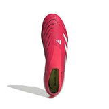 adidas Predator Elite Firm Ground Boots Red/White - Best Buy Soccer