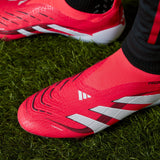 adidas Predator Elite Firm Ground Boots Red/White - Best Buy Soccer