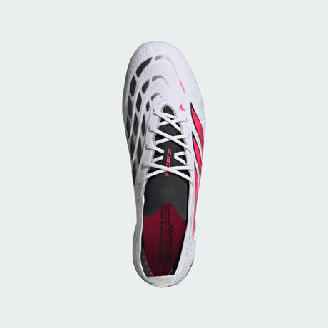 adidas Predator Elite Firm Ground Men's Soccer Cleats - White/Black - Best Buy Soccer