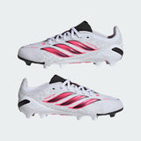 adidas Predator Elite Firm Ground Youth Soccer Cleats - White/Black - Best Buy Soccer