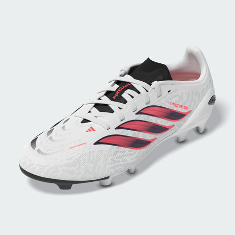 adidas Predator Elite Firm Ground Youth Soccer Cleats - White/Black - Best Buy Soccer
