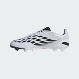adidas Predator Elite Firm Ground Youth Soccer Cleats - White/Black - Best Buy Soccer