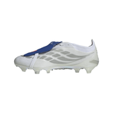 adidas Predator Elite Fold-Over Tongue FG Firm Ground Men's Soccer Cleats - White/Zero Metallic/Blue - Best Buy Soccer