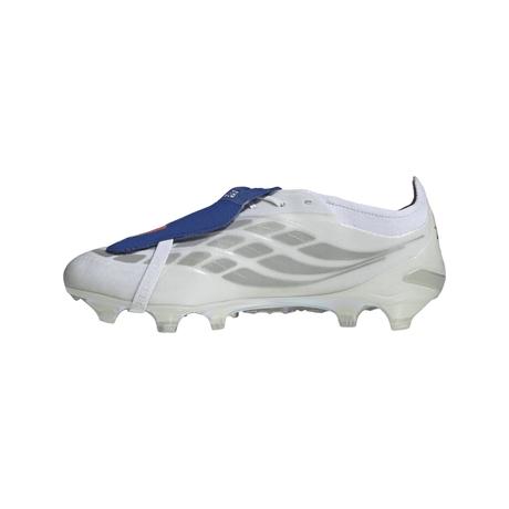 adidas Predator Elite Fold-Over Tongue FG Firm Ground Men's Soccer Cleats - White/Zero Metallic/Blue - Best Buy Soccer