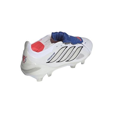 adidas Predator Elite Fold-Over Tongue FG Firm Ground Men's Soccer Cleats - White/Zero Metallic/Blue - Best Buy Soccer