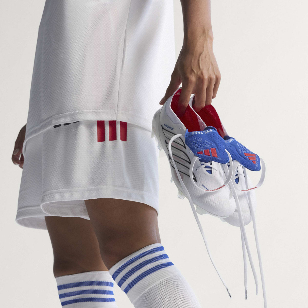 adidas Predator Elite Fold-Over Tongue FG Firm Ground Men's Soccer Cleats - White/Zero Metallic/Blue - Best Buy Soccer