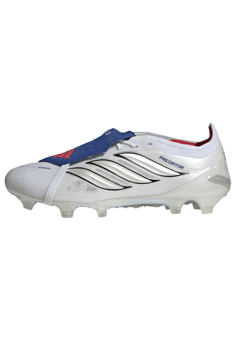 adidas Predator Elite Fold-Over Tongue FG Firm Ground Men's Soccer Cleats - White/Zero Metallic/Blue - Best Buy Soccer