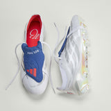 adidas Predator Elite Fold-Over Tongue FG Firm Ground Men's Soccer Cleats - White/Zero Metallic/Blue - Best Buy Soccer