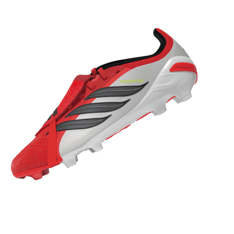 adidas Predator Elite Fold-Over Tongue FG Firm Ground Youth Soccer Cleats - Red/Black/White - Best Buy Soccer