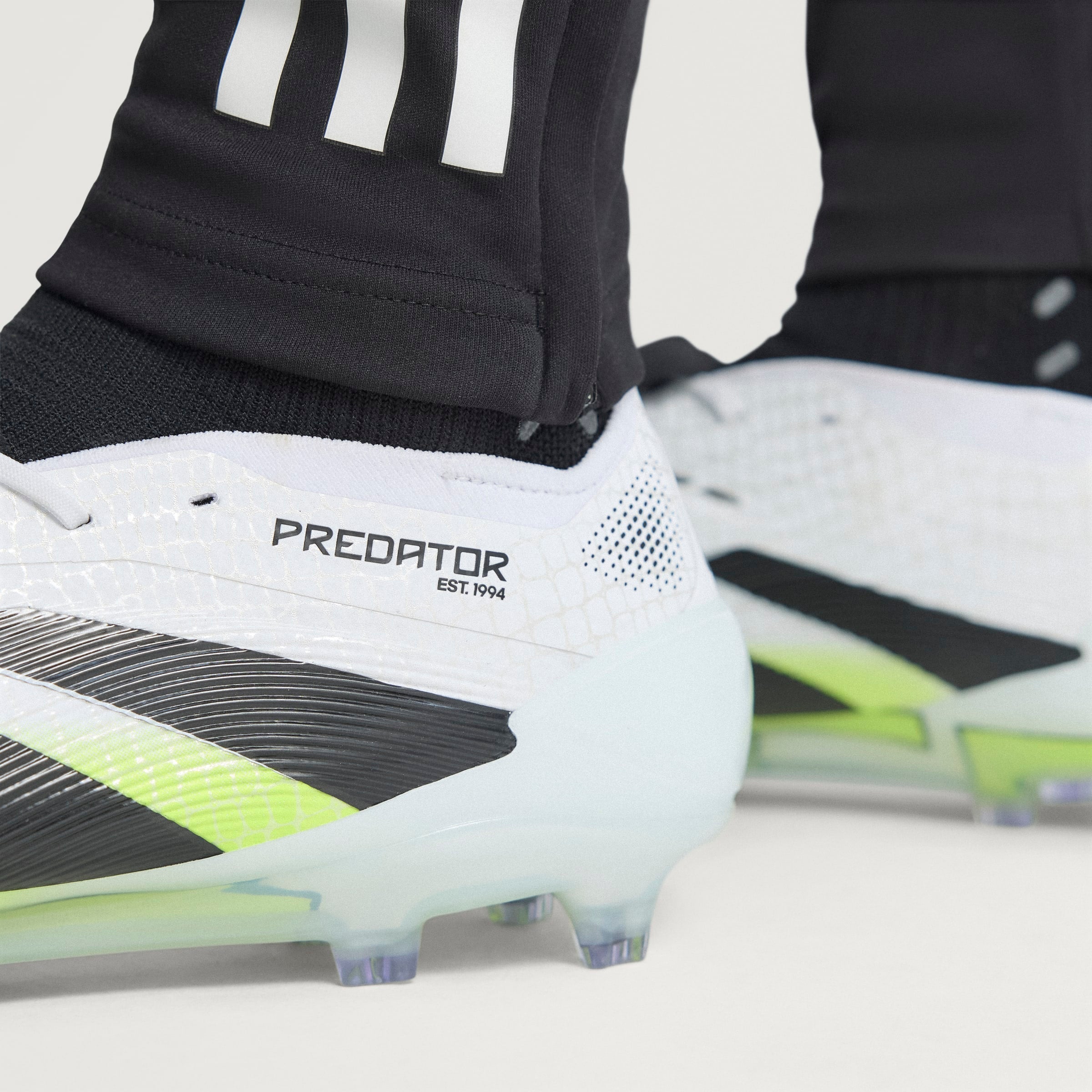 adidas Predator Elite Fold - Over Tongue Firm Ground Boots White/Black - Best Buy Soccer