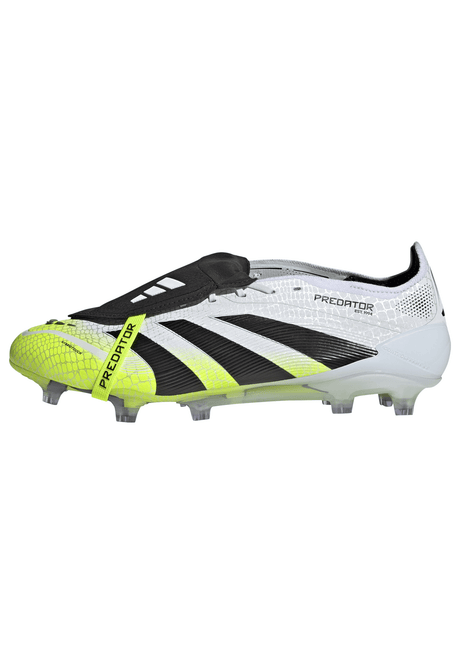 adidas Predator Elite Fold - Over Tongue Firm Ground Boots White/Black - Best Buy Soccer