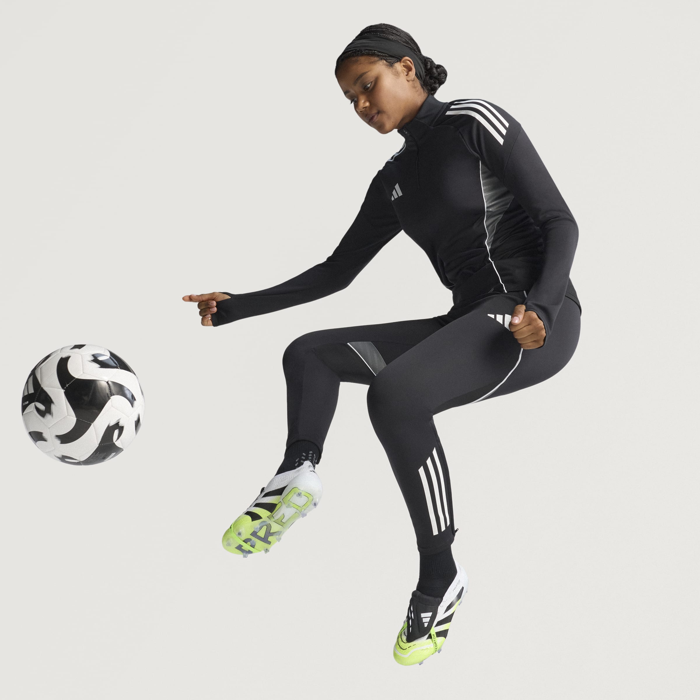 adidas Predator Elite Fold - Over Tongue Firm Ground Boots White/Black - Best Buy Soccer