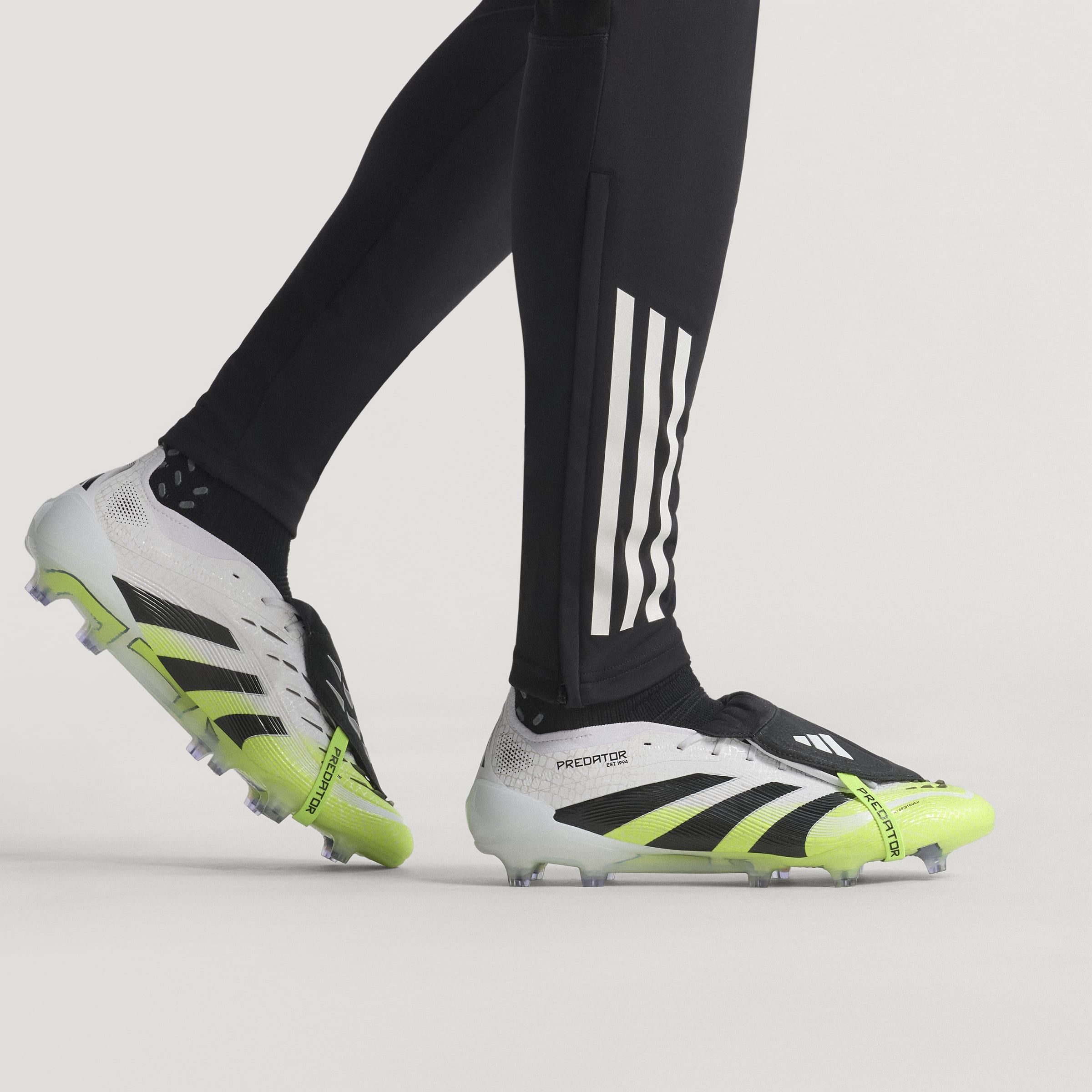 adidas Predator Elite Fold - Over Tongue Firm Ground Boots White/Black - Best Buy Soccer