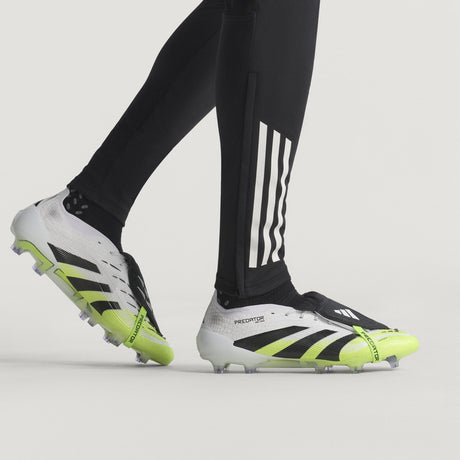 adidas Predator Elite Fold - Over Tongue Firm Ground Boots White/Black - Best Buy Soccer