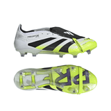 adidas Predator Elite Fold - Over Tongue Firm Ground Boots White/Black - Best Buy Soccer