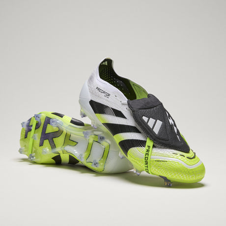 adidas Predator Elite Fold - Over Tongue Firm Ground Boots White/Black - Best Buy Soccer