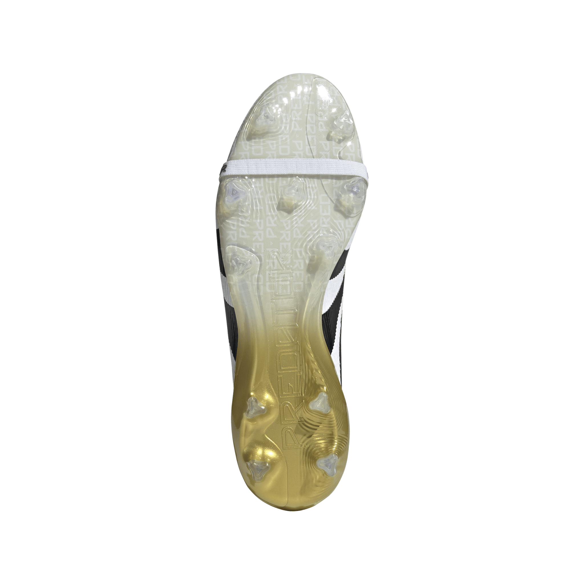 adidas Predator Elite Fold - Over Tongue Firm Ground Boots White/Black/Gold Metallic - Best Buy Soccer