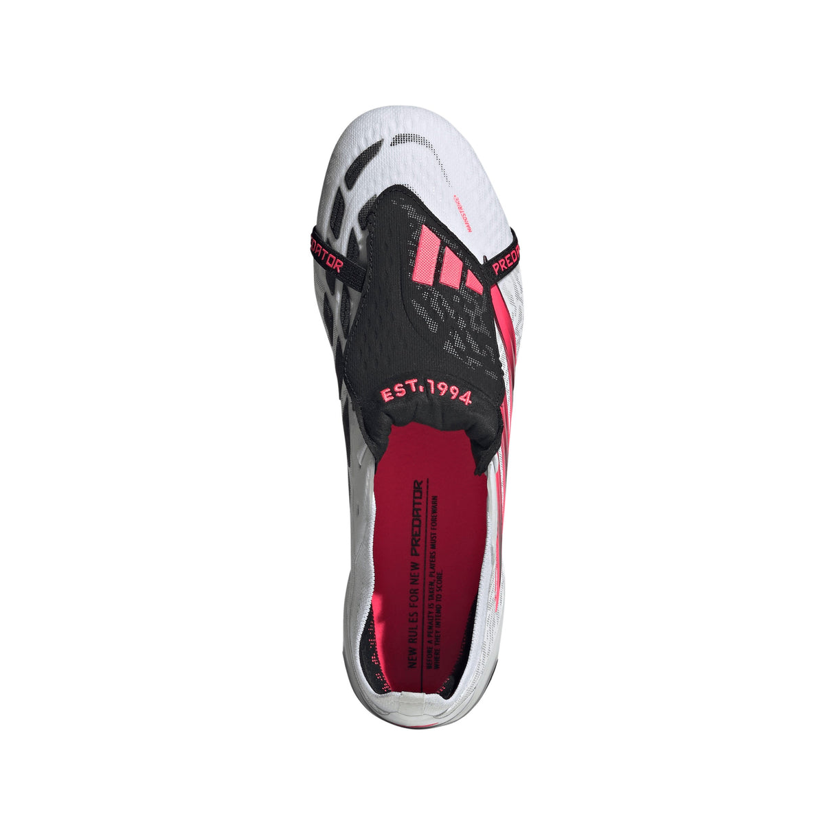 adidas Predator Elite Fold-Over Tongue Firm Ground Men's Soccer Cleats - White/Black - Best Buy Soccer