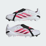 adidas Predator Elite Fold-Over Tongue Firm Ground Youth Soccer Cleats - White/Black - Best Buy Soccer