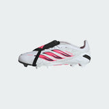 adidas Predator Elite Fold-Over Tongue Firm Ground Youth Soccer Cleats - White/Black - Best Buy Soccer