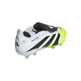 adidas Predator Elite Fold - Over Tongue Youth Firm Ground Soccer Cleats - White/Black - Best Buy Soccer