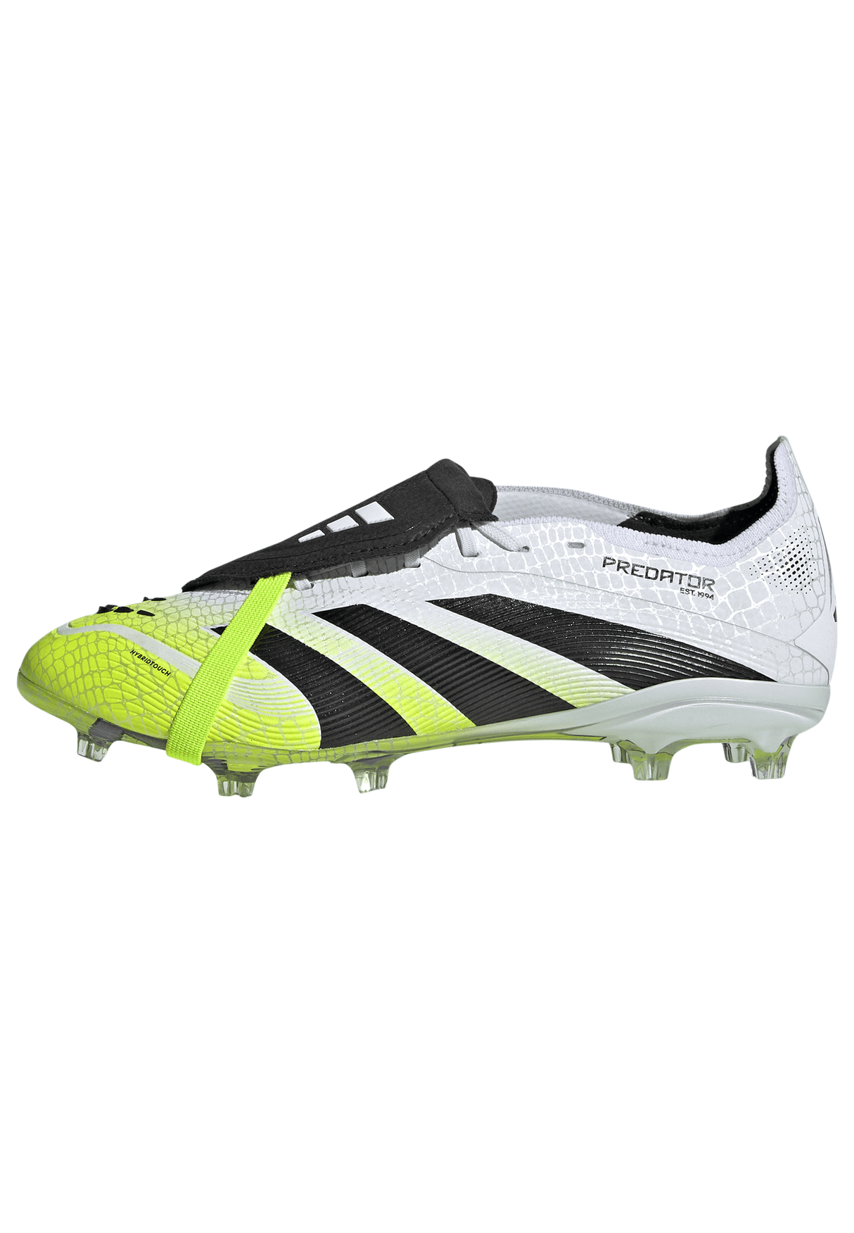 adidas Predator Elite Fold - Over Tongue Youth Firm Ground Soccer Cleats - White/Black - Best Buy Soccer