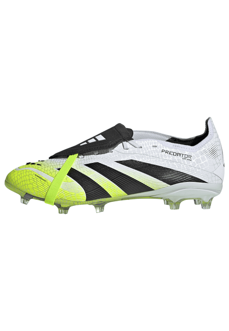adidas Predator Elite Fold - Over Tongue Youth Firm Ground Soccer Cleats - White/Black - Best Buy Soccer