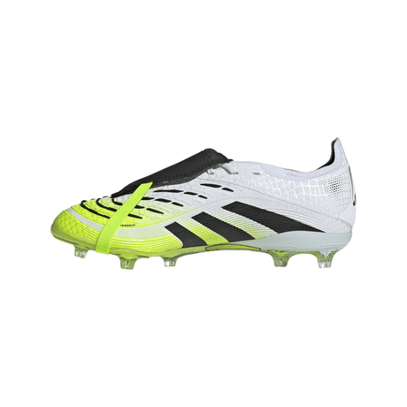 adidas Predator Elite Fold - Over Tongue Youth Firm Ground Soccer Cleats - White/Black - Best Buy Soccer