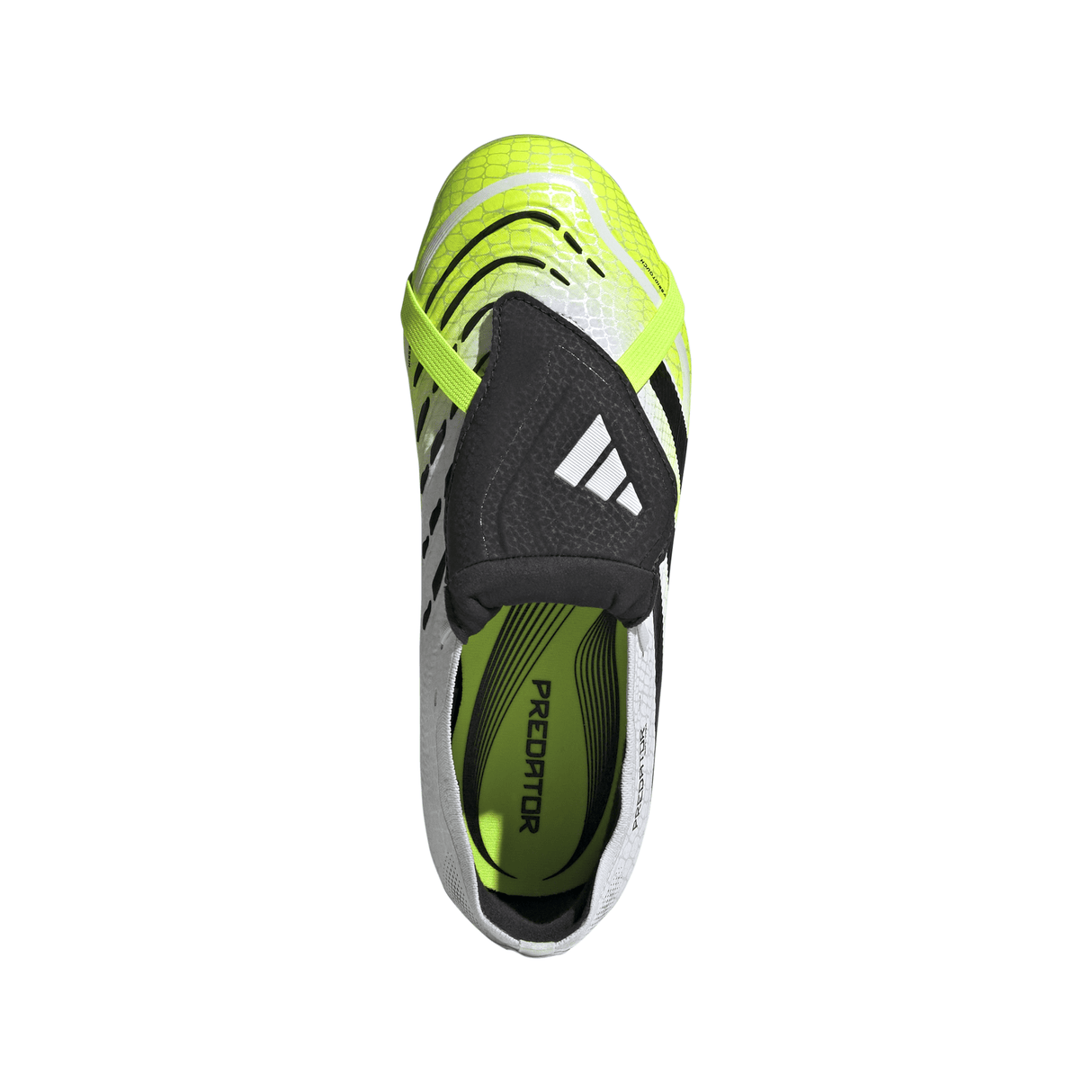 adidas Predator Elite Fold - Over Tongue Youth Firm Ground Soccer Cleats - White/Black - Best Buy Soccer