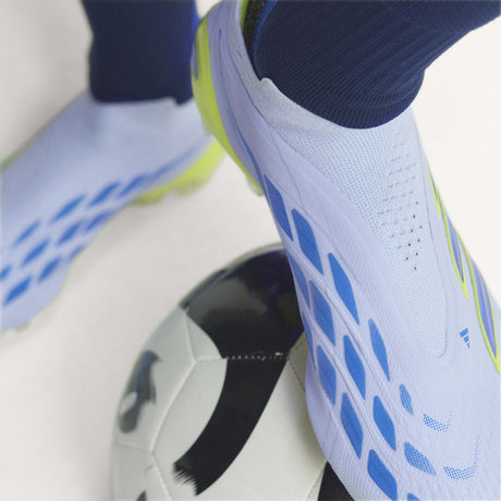 adidas Predator Elite Laceless FG Firm Ground Men's Soccer Cleats - Sky/Blue/Yellow - Best Buy Soccer