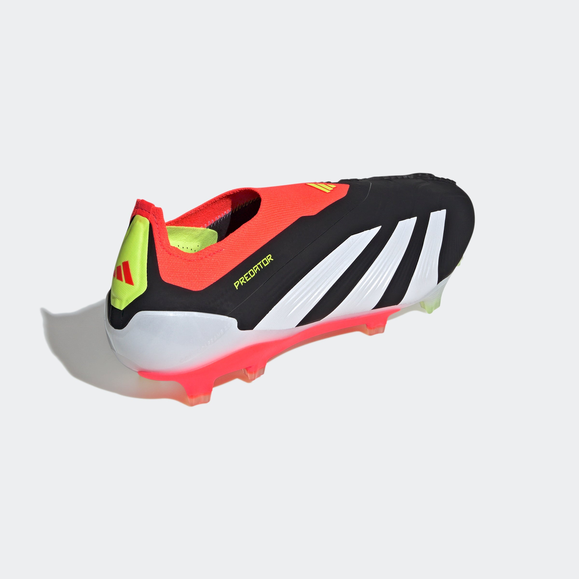 adidas Predator Elite Laceless FG Firm Ground Soccer Cleats - Black/White/Solar Red - Best Buy Soccer
